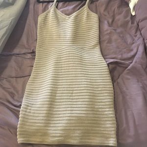 tan and cream ALEXANDER WANG DRESS